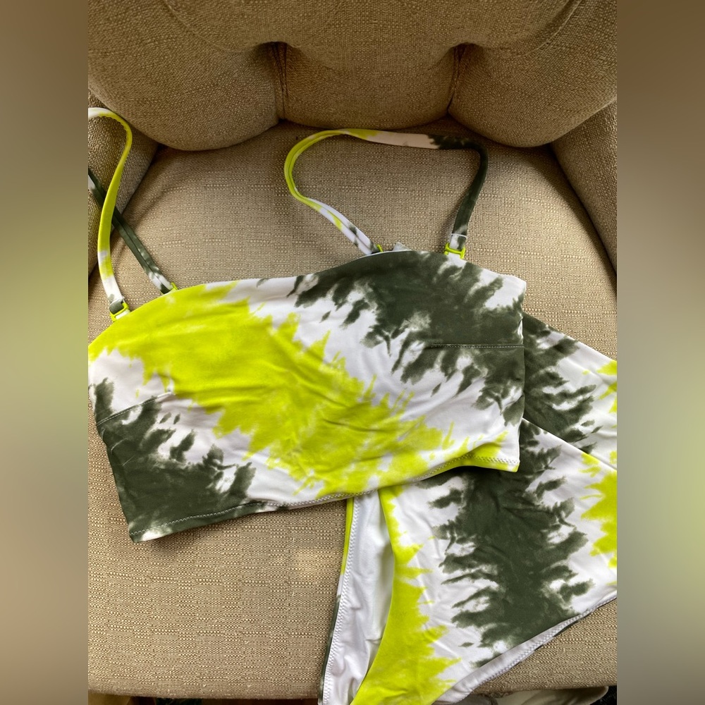 Aerie Tye-Dye Bikini SMALL Top/MED Bottom